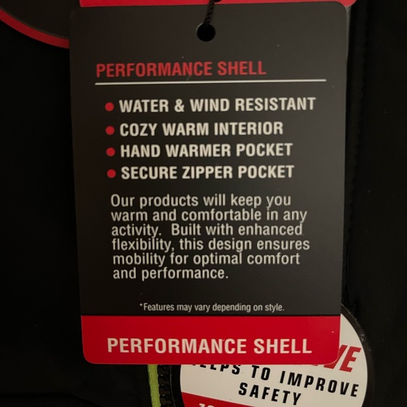 Boys ZeroXposur Soft Shell Jacket Hood reflective, water resistant, lined L14/16 - Picture 13 of 15
